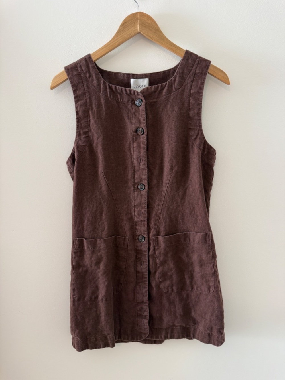 POSSE Emma Button Down Dress Size Small - Picture 4 of 8
